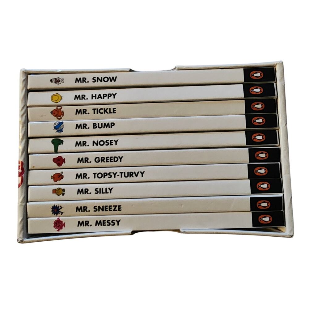 Mr. Men 40th Anniversary Box Set – 10 Hardcover Books – Used - Good - Picture 2 of 7